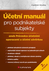 E-kniha Účetní manuál pro podnikatelské subjekty - 2. vydání