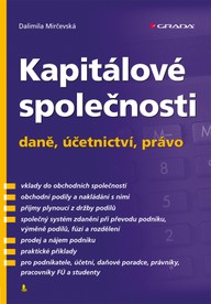 E-kniha Kapitálové společnosti - daně, účetnictví, právo