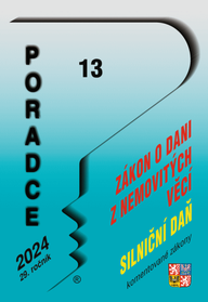 E-kniha Poradce č. 13 / 2024 - Zákon o dani z nemovitých věcí s komentářem