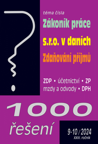 E-kniha 1000 řešení č. 9-10 / 2024 - Zákoník práce – novela