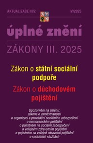 E-kniha Aktualizace III/2 / 2025 - Zákon státní sociální podpoře