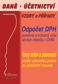 E-kniha DÚVaP č. 9-10 / 2025 - Odpočet DPH v poměrné a krácené výši