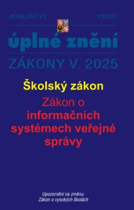E-kniha Aktualizace V/3 / 2025 - Školský zákon