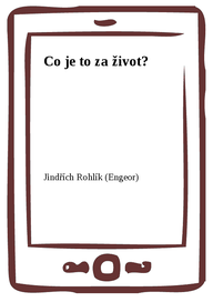 E-kniha Co je to za život?
