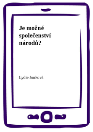 E-kniha Je možné společenství národů?