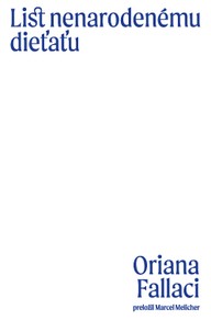 E-kniha List nenarodenému dieťaťu