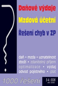 E-kniha 1000 řešení č. 3-4 / 2026 - Daňové výdaje