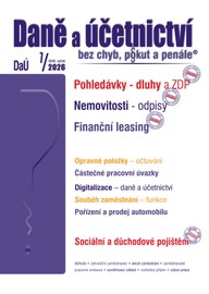 E-kniha DaÚ č. 7 / 2026 - Pohledávky – dluhy a ZDP