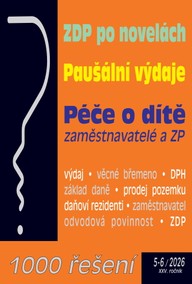 E-kniha 1000 řešení č. 5-6 / 2026 - ZDP po novelách