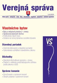 E-kniha VS 5-6/2020 sk – Stavebné konanie a vlastníctvo bytov, Stavebné povolenie - postup