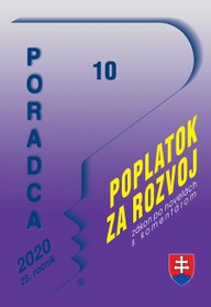 E-kniha Poradca 10/2020 – Zákon o miestnom poplatku za rozvoj s komentárom