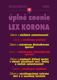 E-kniha Aktualizácia III/4 - LEX KORONA - Práca, mzdy, zamestnávanie