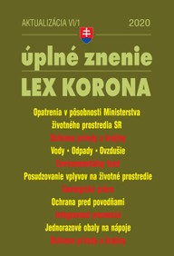 E-kniha Aktualizácia VI/1 2020 – LEX-KORONA – životné prostredie, voda a ovzdušie, odpady a obaly