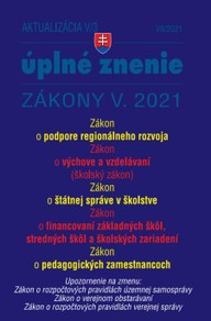 E-kniha Aktualizácia 2021 V/3 - štátna služba