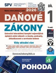E-kniha Daňové zákony 2026 (Díl 1.)