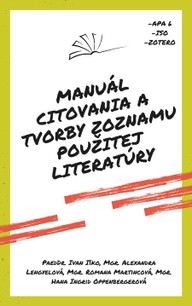 E-kniha Manuál citovania a tvorby zoznamu použitej literatúry