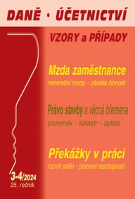 E-kniha Daně a účetnictví bez chyb, pokut a penále č. 3-4 / 2024 - Mzda zaměstnance