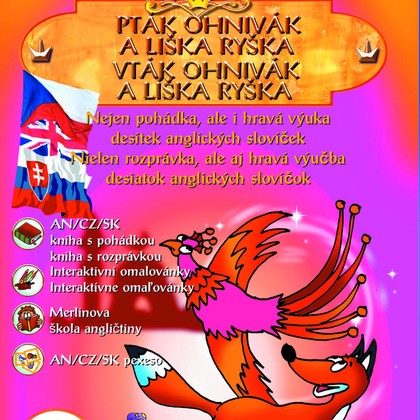 Mluvené slovo Nejkrásnější pohádky - Pták ohnivák a Liška Ryška