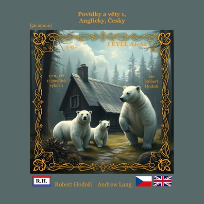 Mluvené slovo Povídky a věty 1, Anglicky, Česky