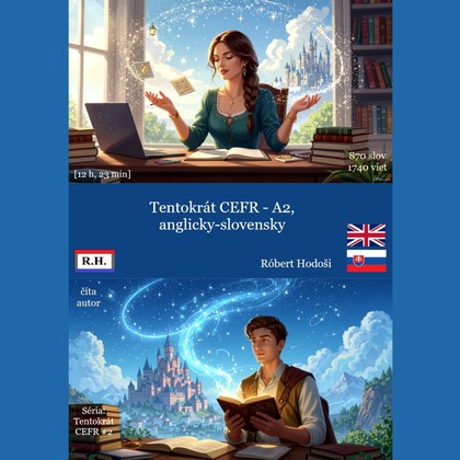 Mluvené slovo Tentokrát CEFR - A2, anglicky-slovensky