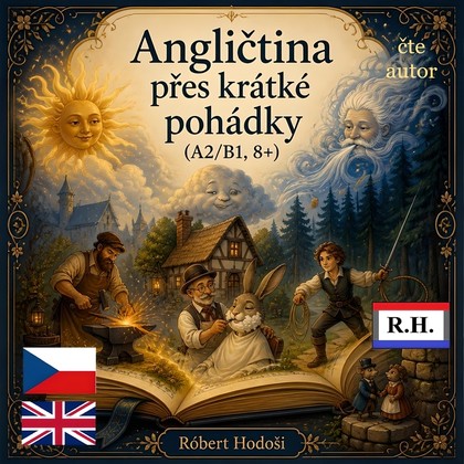Mluvené slovo Angličtina přes krátké pohádky (A2/B1, 8+)
