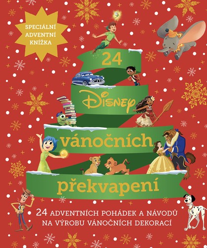 E-kniha Disney - 24 Disney vánočních překvapení