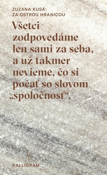 E-kniha Za ostrou hranicou