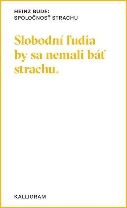 E-kniha Spoločnosť strachu