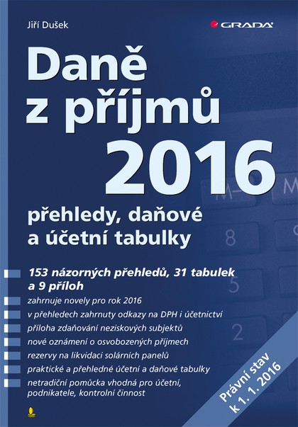 E-kniha Daně z příjmů 2016