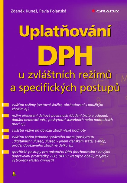 E-kniha Uplatňování DPH u zvláštních režimů a specifických postupů