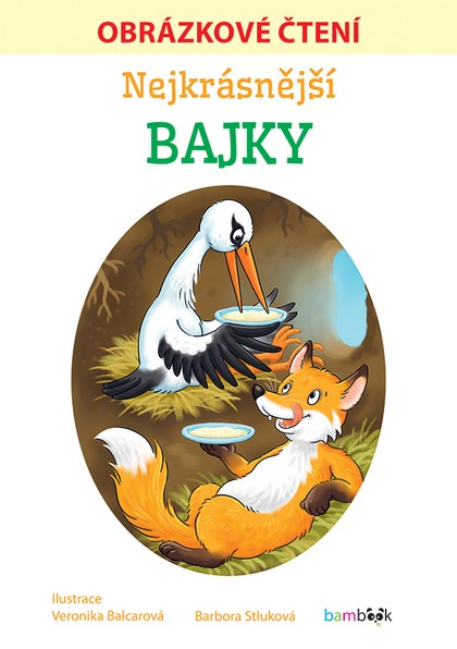 E-kniha Nejkrásnější bajky - Obrázkové čtení