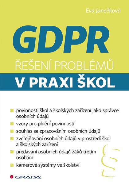 E-kniha GDPR - Řešení problémů v praxi škol