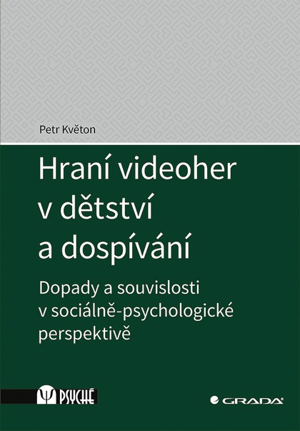 E-kniha Hraní videoher v dětství a dospívání