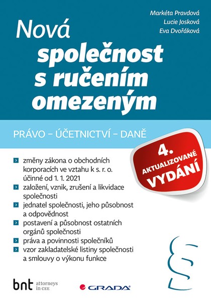 E-kniha Nová společnost s ručením omezeným - 4. aktualizované vydání