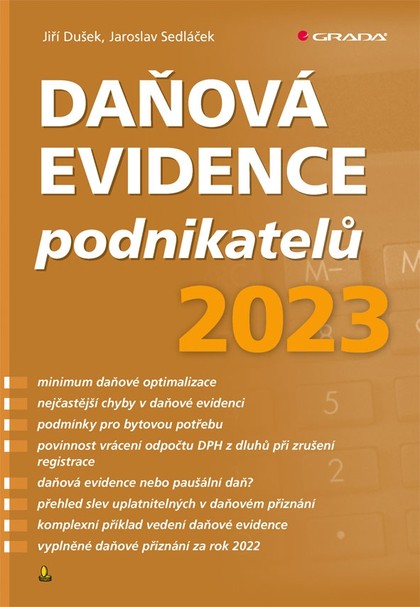 E-kniha Daňová evidence podnikatelů 2023