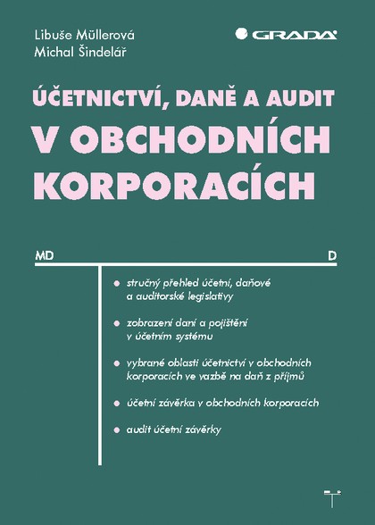E-kniha Účetnictví, daně a audit v obchodních korporacích