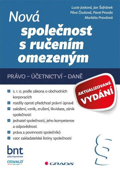 E-kniha Nová společnost s ručením omezeným - aktualizované vydání