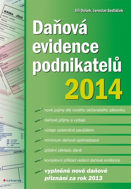 E-kniha Daňová evidence podnikatelů 2014