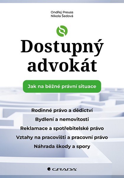E-kniha Dostupný advokát: Jak na běžné právní situace