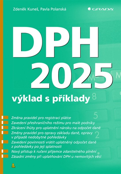 E-kniha DPH 2025 - výklad s příklady