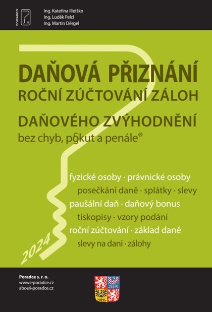 E-kniha Daňová přiznání FO a PO za rok 2024