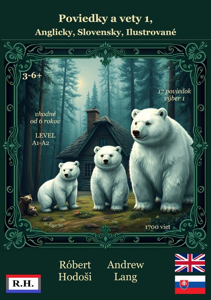 E-kniha Poviedky a vety 1, Anglicky, Slovensky, Ilustrované
