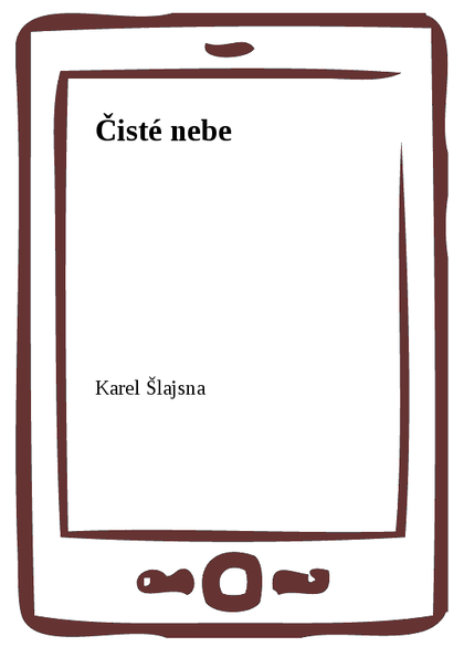 E-kniha Čisté nebe