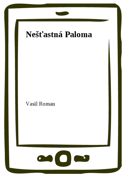 E-kniha Nešťastná Paloma