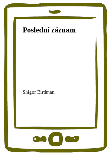 E-kniha Poslední záznam