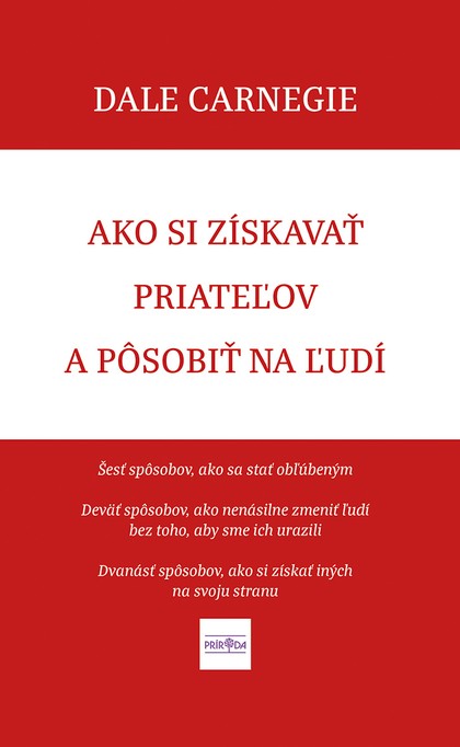 E-kniha Ako si získavať priateľov a pôsobiť na ľudí