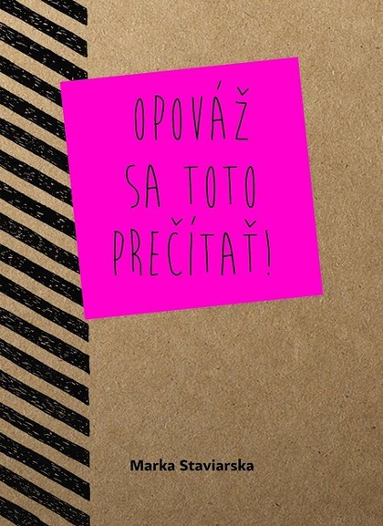 E-kniha Opováž sa toto prečítať!