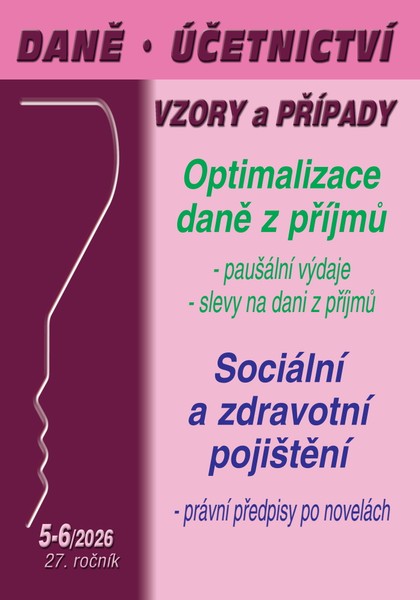 E-kniha DÚVaP č. 5-6 / 2026 - Optimalizace daně