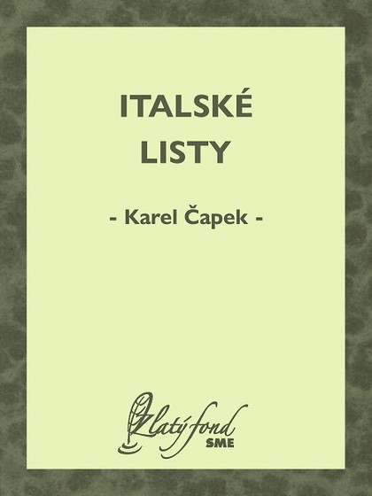 E-kniha Italské listy