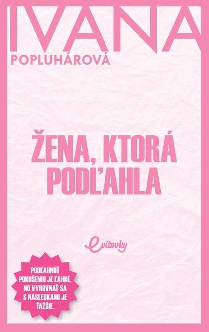 E-kniha Žena, ktorá podľahla